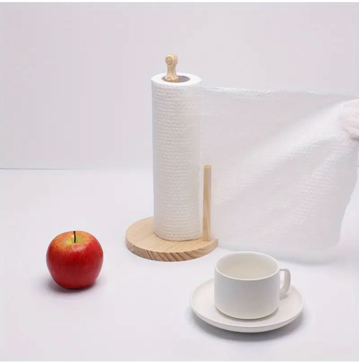 Bamboo Paper Towel Holder - Image 3