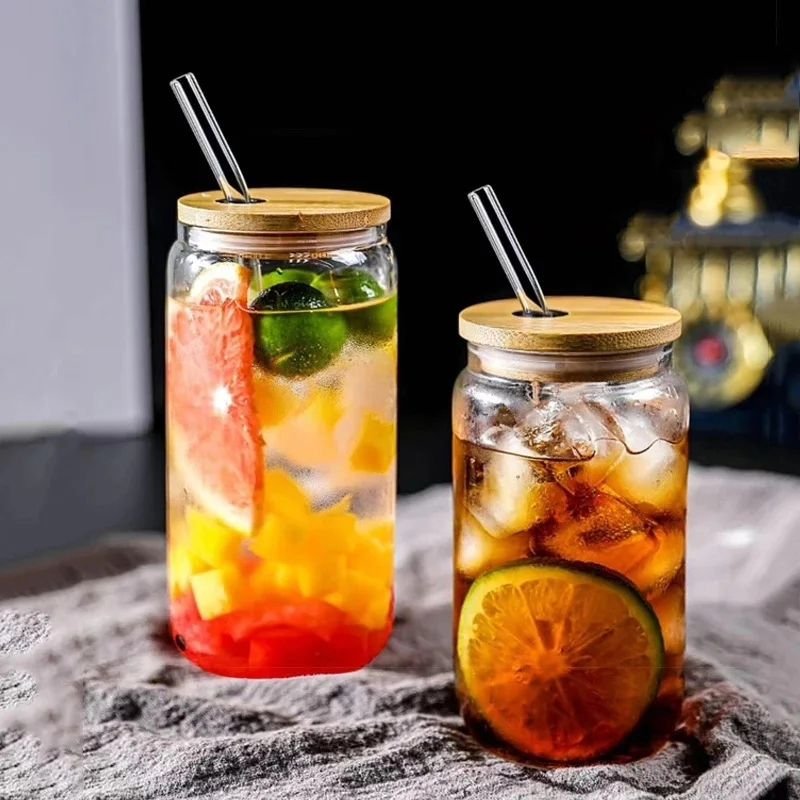 Round Transparent Borosilicate Drinking Glass Cup – 500ml - Image 6