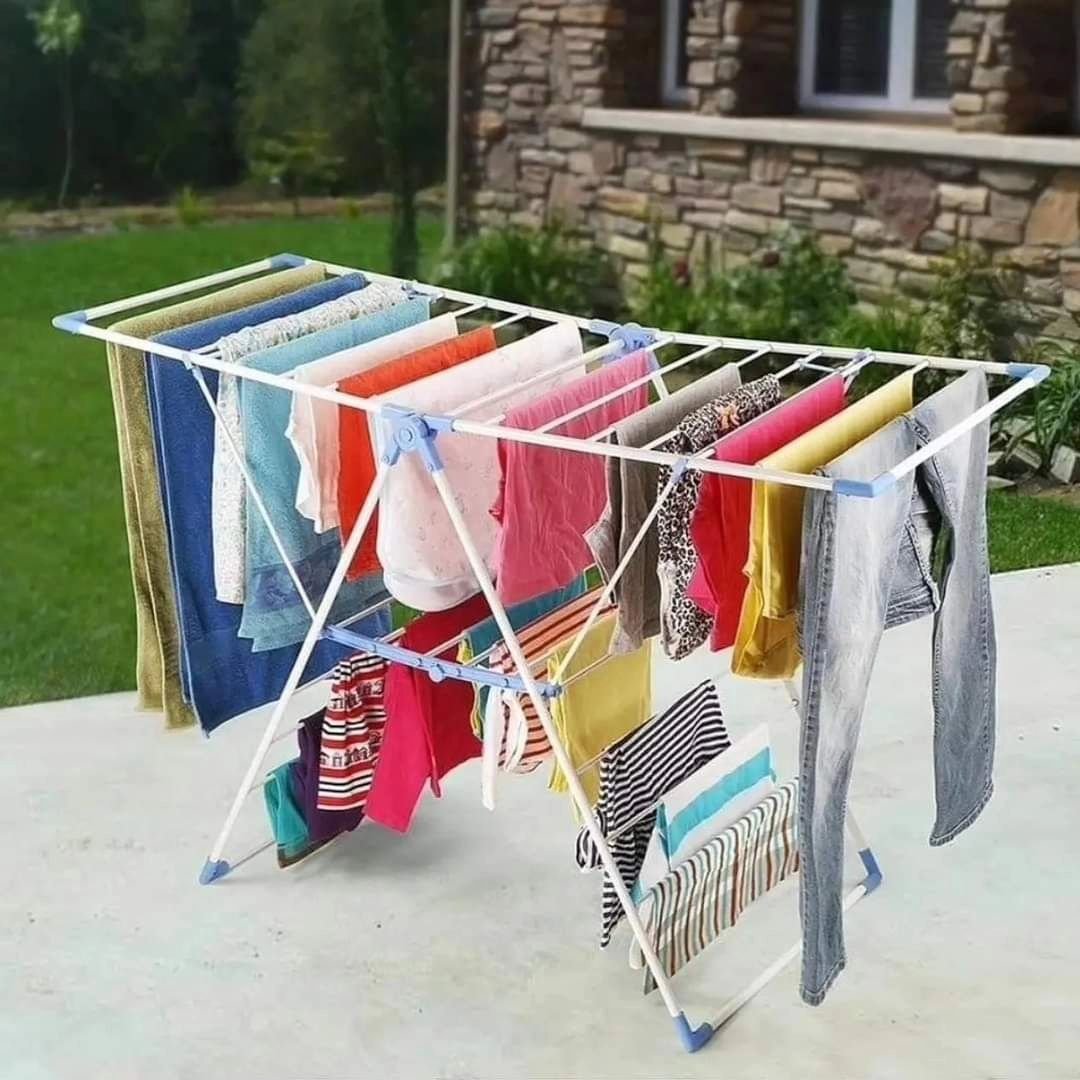 Foldable Portable Clothes Drying Rack – Plastic - Image 2