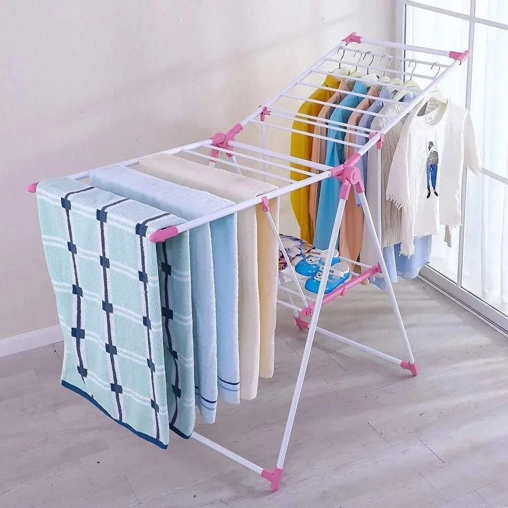 Foldable Portable Clothes Drying Rack – Plastic - Image 5