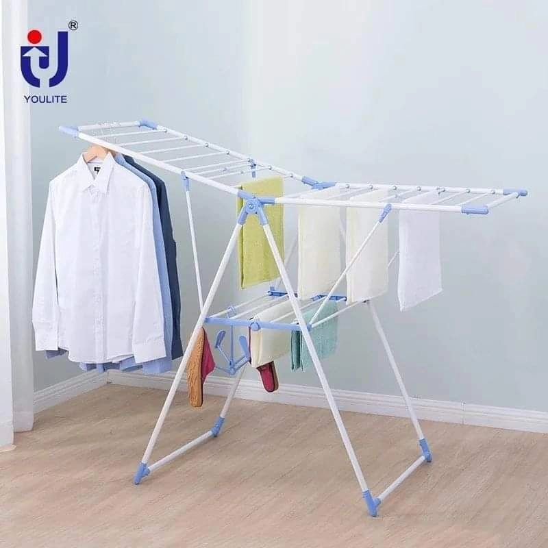 Foldable Portable Clothes Drying Rack – Plastic - Image 4
