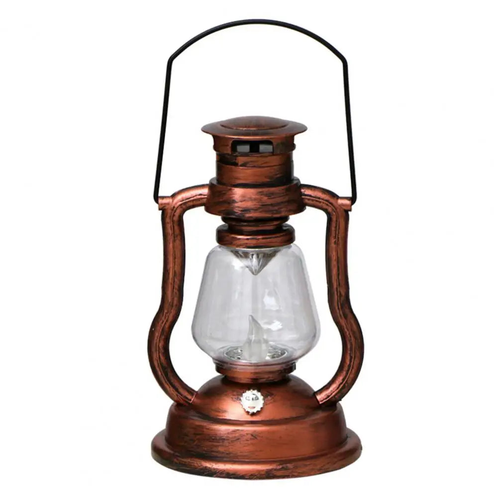 Retro Kerosene Lamp – Vintage Rechargeable Solar LED Lantern - Image 4