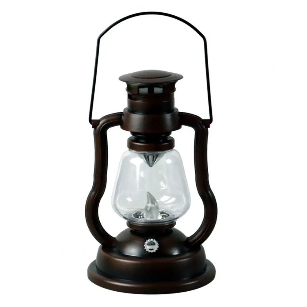 Retro Kerosene Lamp – Vintage Rechargeable Solar LED Lantern - Image 5