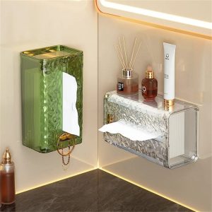 Luxury Tissue Box – Wall Mounted & Tabletop