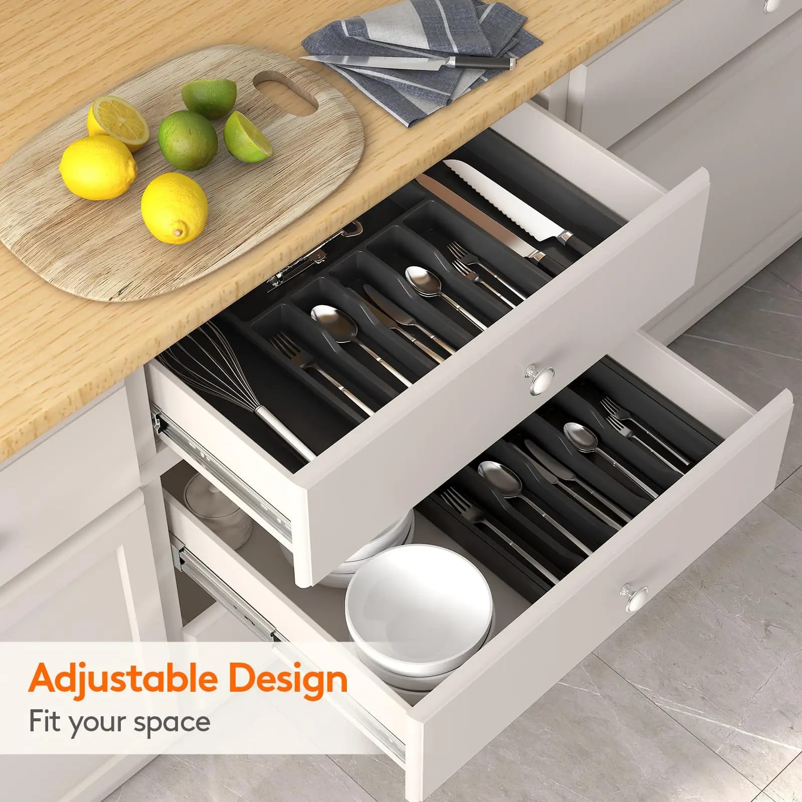 Expandable Cutlery Drawer Organizer - Image 5