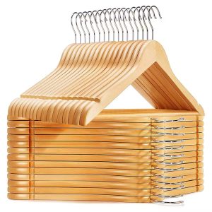 10pcs Wooden Clothes Hangers
