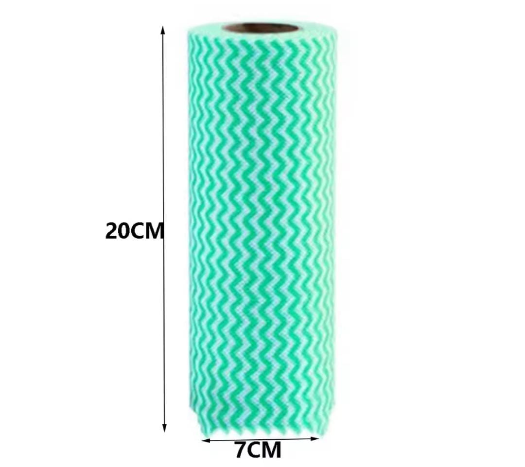 Coloured Reusable Kitchen Towels – Washable Cleaning Roll - Image 5