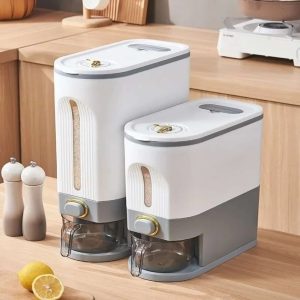 Large Rice Storage Box – 10L Airtight Kitchen Storage Container in Kenya